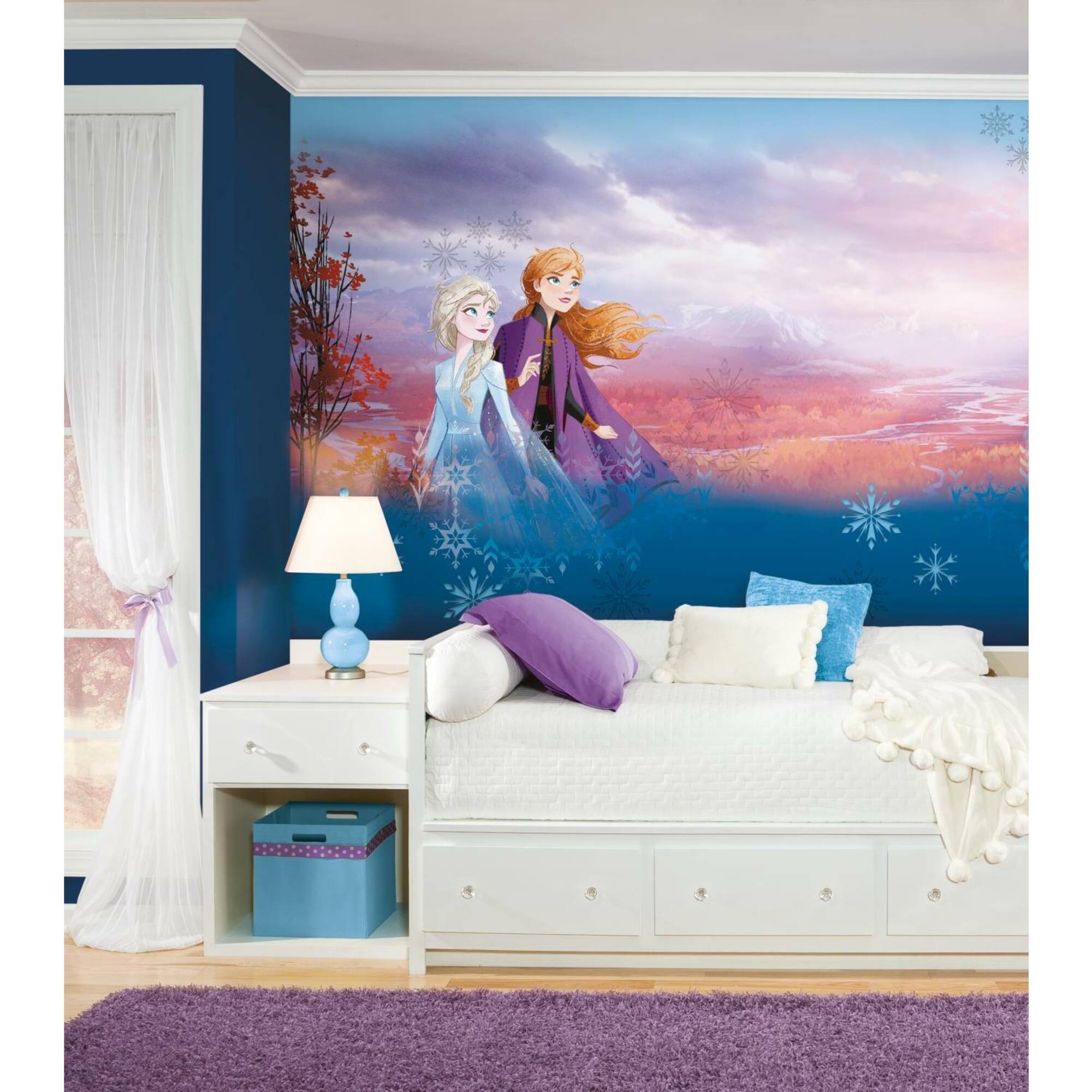 RoomMates Frozen Sisters Peel & Stick Mural